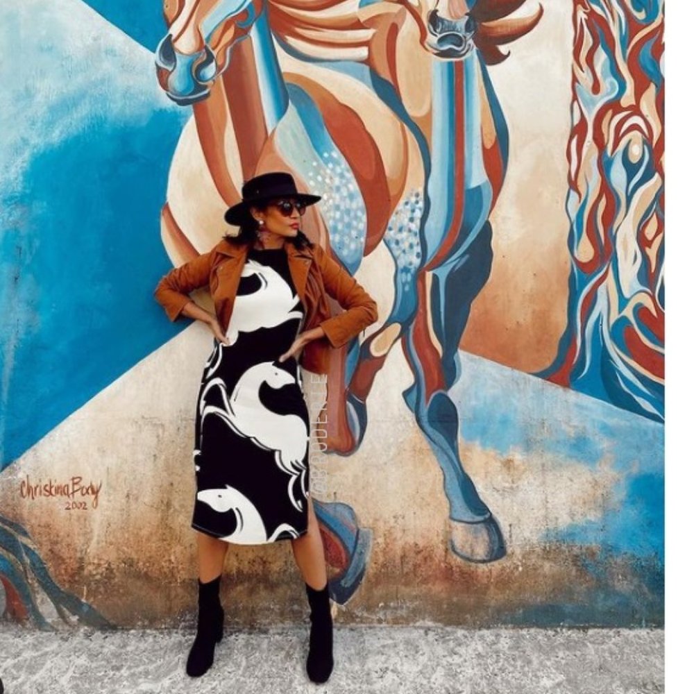 Anthropologie Corey Lynn Calter Caballos Dress - Picture 5 of 6